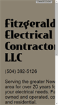 Mobile Screenshot of fitzgerald-electric.com